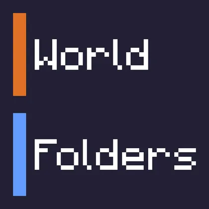 World Folders — Minecraft mod, rasm 1
