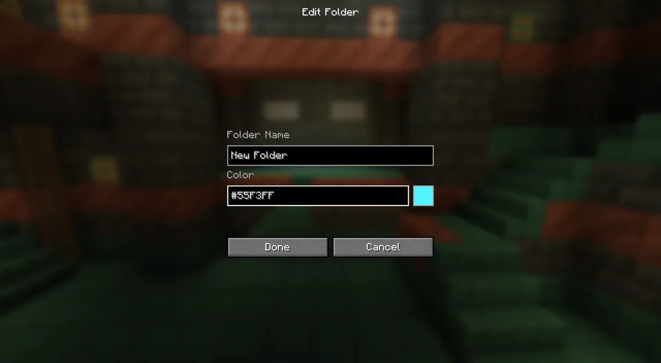 World Folders — Minecraft mod, rasm 2