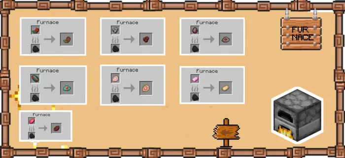 Noodatiy ovqat — Minecraft mod, rasm 4