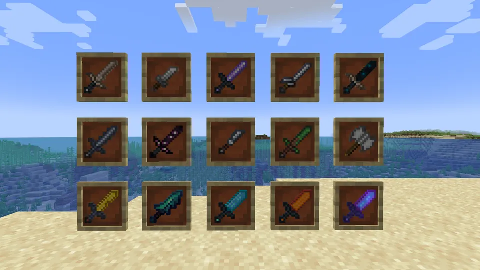 Epic swords — Minecraft mod, rasm 2