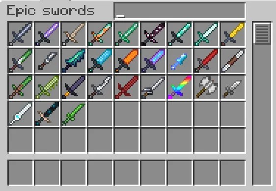 Epic swords — Minecraft mod, rasm 4