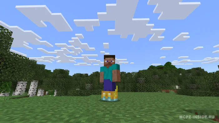 Bulutli etiklar — Minecraft mod, rasm 3