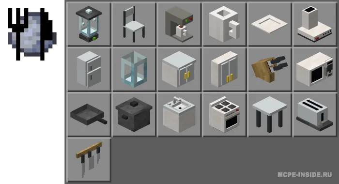 Blokli dekoratsiya — Minecraft mod, rasm 1