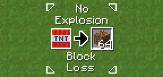 Portlashda bloklarning yo'qolmasligi — Minecraft mod, rasm 1