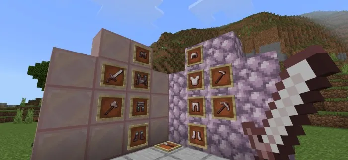 Pushti oltin — Minecraft mod, rasm 1