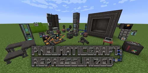 PneumaticCraft: Repressurized — Minecraft mod, rasm 1