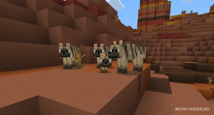 Yangi bo'rilar — Minecraft mod, rasm 2