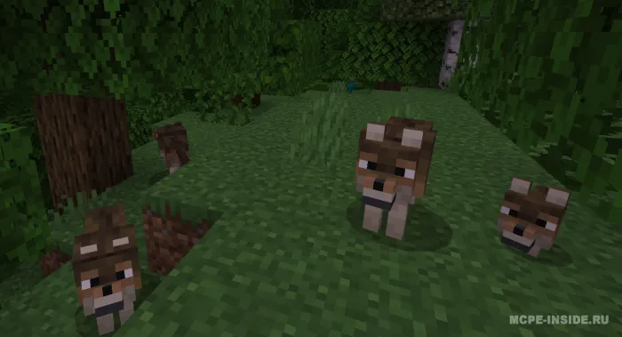Yangi bo'rilar — Minecraft mod, rasm 3