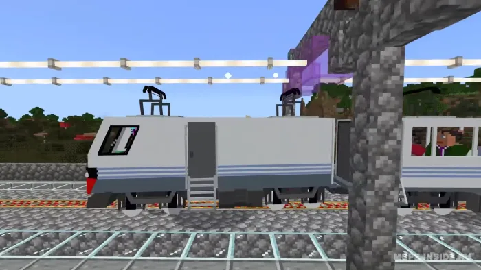 Shahar poyezdlari — Minecraft mod, rasm 2