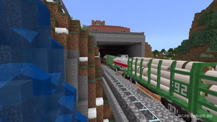 Shahar poyezdlari — Minecraft mod, rasm 3