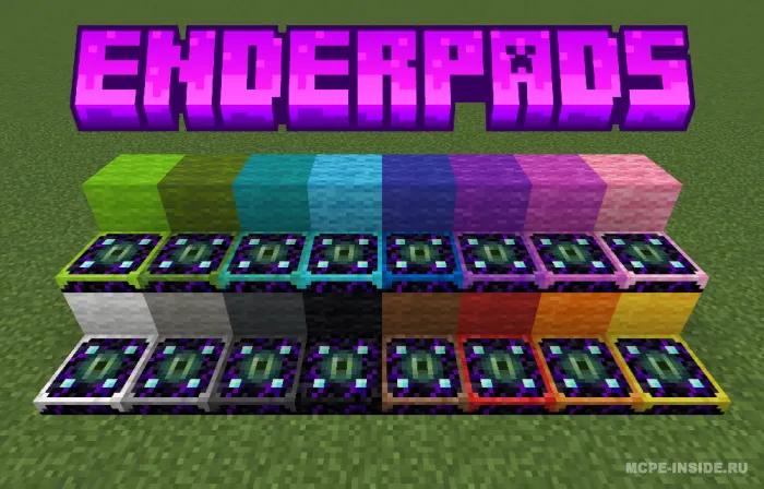 Ender yostiqlar — Minecraft mod, rasm 1