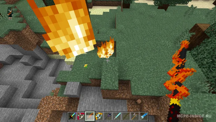 Olov sehri qurollari — Minecraft mod, rasm 2