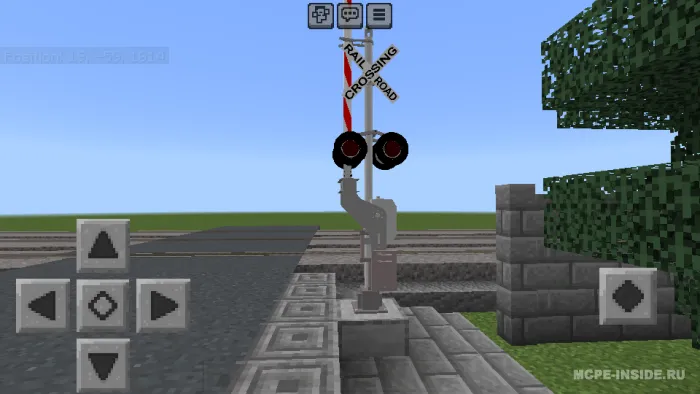 Temir yo'l kesishmasi — Minecraft mod, rasm 1