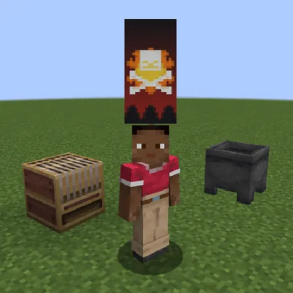 Wearable Banners — Minecraft mod, rasm 1