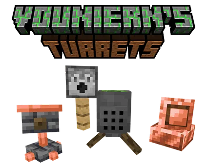 Vouniern's Turrets — Minecraft mod, rasm 1