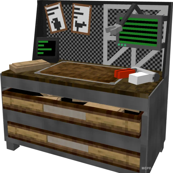 Qurol va asboblar — Minecraft mod, rasm 1