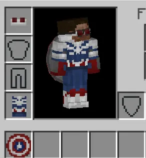 Captain America — Minecraft mod, rasm 2