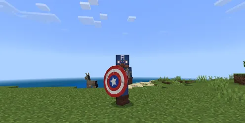 Captain America — Minecraft mod, rasm 4