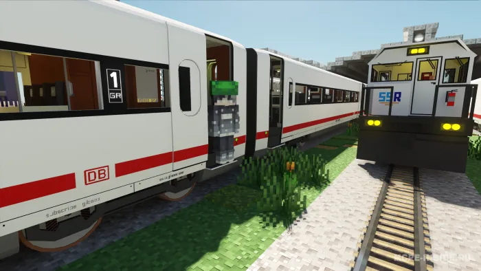 Nemis yuqori tezlikdagi poezdi — Minecraft mod, rasm 2