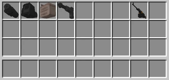 Zamonaviy qurollar — Minecraft mod, rasm 3
