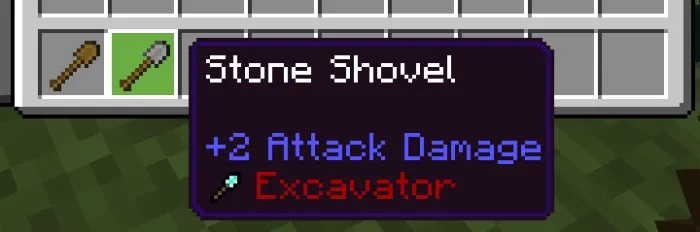 Haqiqiy Ekskavator — Minecraft mod, rasm 1