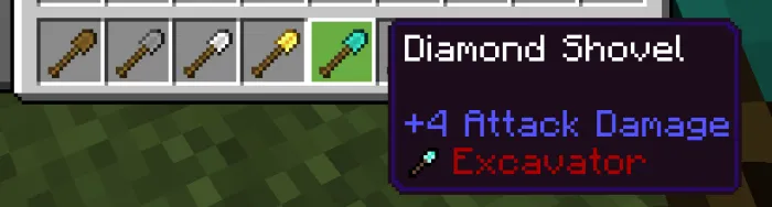 Haqiqiy Ekskavator — Minecraft mod, rasm 3
