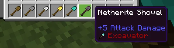 Haqiqiy Ekskavator — Minecraft mod, rasm 4