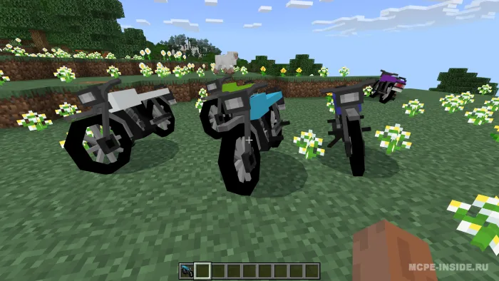 Mototsikllar — Minecraft mod, rasm 3