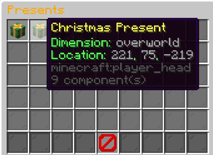 Presents — Minecraft mod, rasm 2
