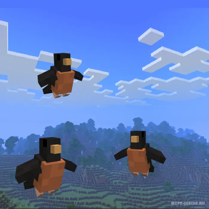 Tako qushlari — Minecraft mod, rasm 1