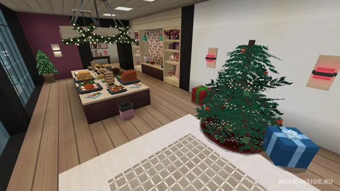 Qishki bayramlar: mebel — Minecraft mod, rasm 2