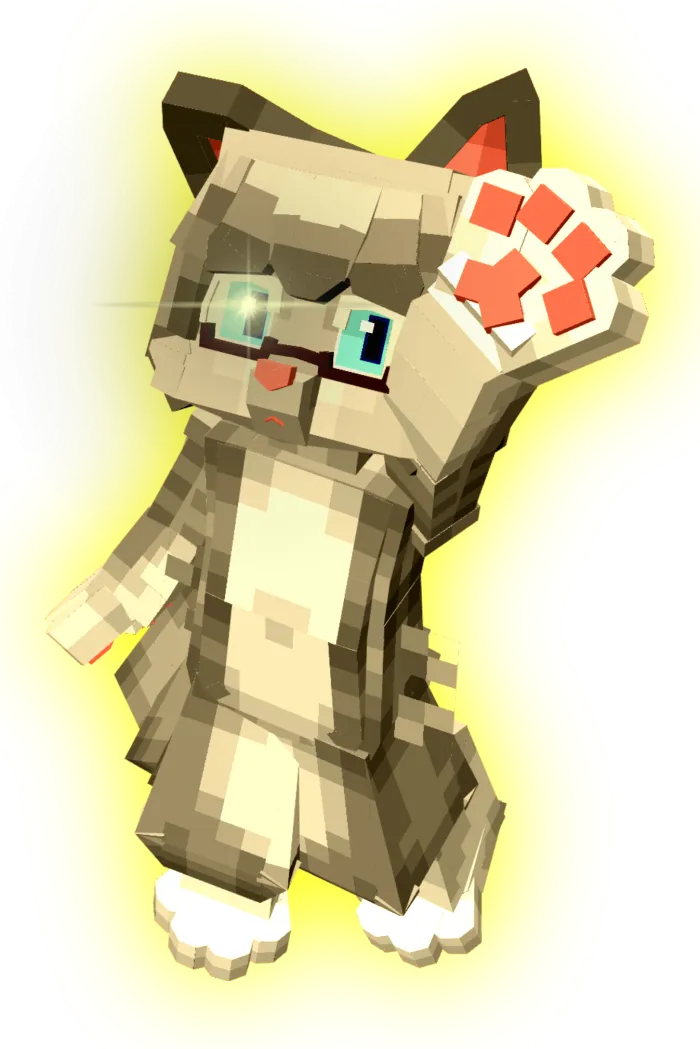 Sariq xotirjamlik mushugi — Minecraft mod, rasm 1