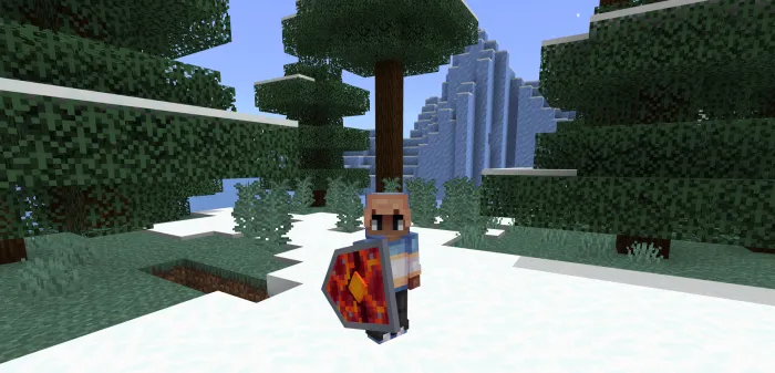Sehrlangan qalqon — Minecraft mod, rasm 2