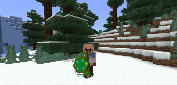 Sehrlangan qalqon — Minecraft mod, rasm 3
