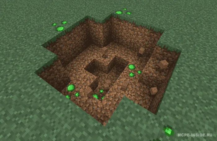 Kreeper sporalari — Minecraft mod, rasm 2