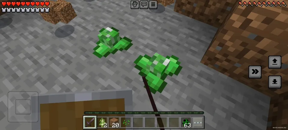 Kreeper sporalari — Minecraft mod, rasm 4