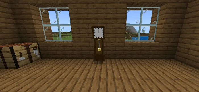 Tik-tak soat — Minecraft mod, rasm 1