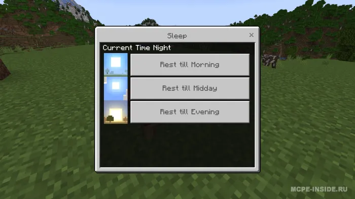 Istalgan vaqtda uxlash — Minecraft mod, rasm 2