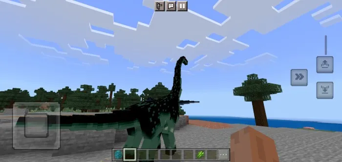 Dinozavrlar yeri — Minecraft mod, rasm 1