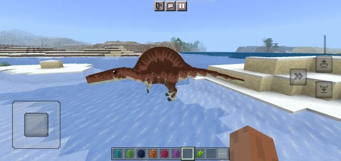 Dinozavrlar yeri — Minecraft mod, rasm 4