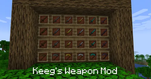 Keeg's Weapon — Minecraft mod, rasm 1