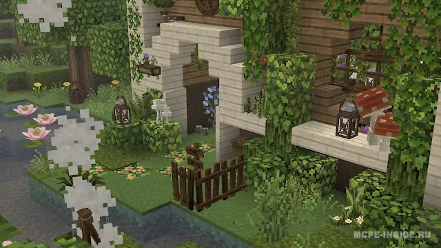 Bogʻ bezaklari toʻplami — Minecraft mod, rasm 1