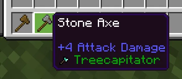 Haqiqiy daraxt kesish — Minecraft mod, rasm 2