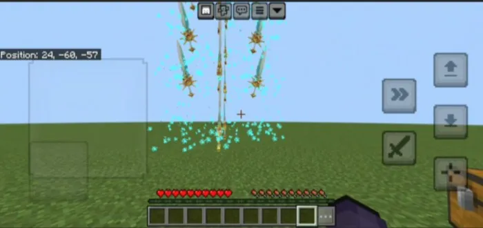 Cheksiz qilich — Minecraft mod, rasm 2