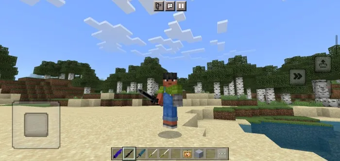 Bumerang qilichlar — Minecraft mod, rasm 2