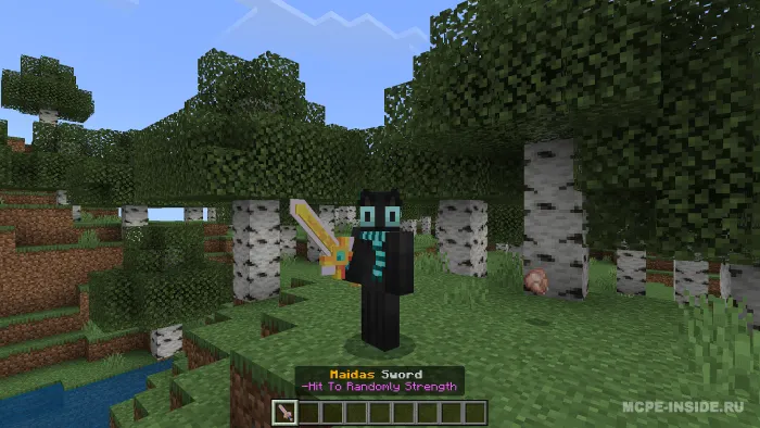 Speed Silver qurollari — Minecraft mod, rasm 3