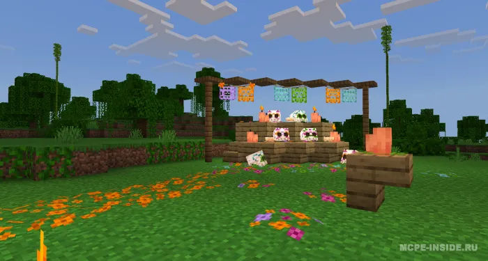 Bayramona dekor — Minecraft mod, rasm 3