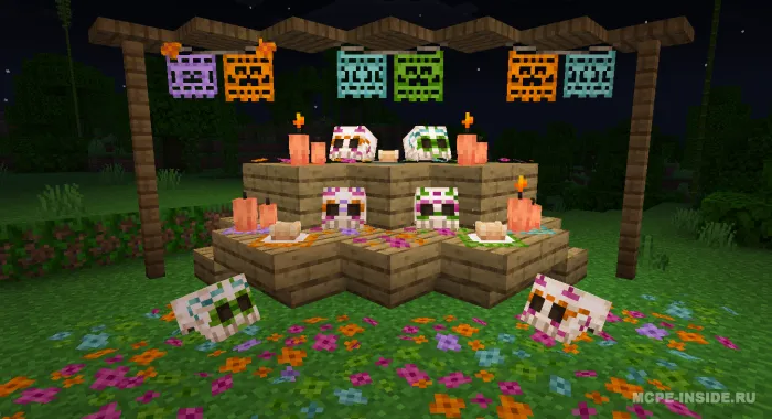 Bayramona dekor — Minecraft mod, rasm 4