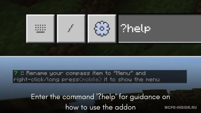 Bosiladigan menyu — Minecraft mod, rasm 2