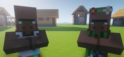 New profession villagers — Minecraft mod, rasm 1